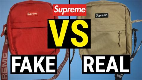 supreme shoulder bag ss17 real vs fake|check if your supreme bag is real.